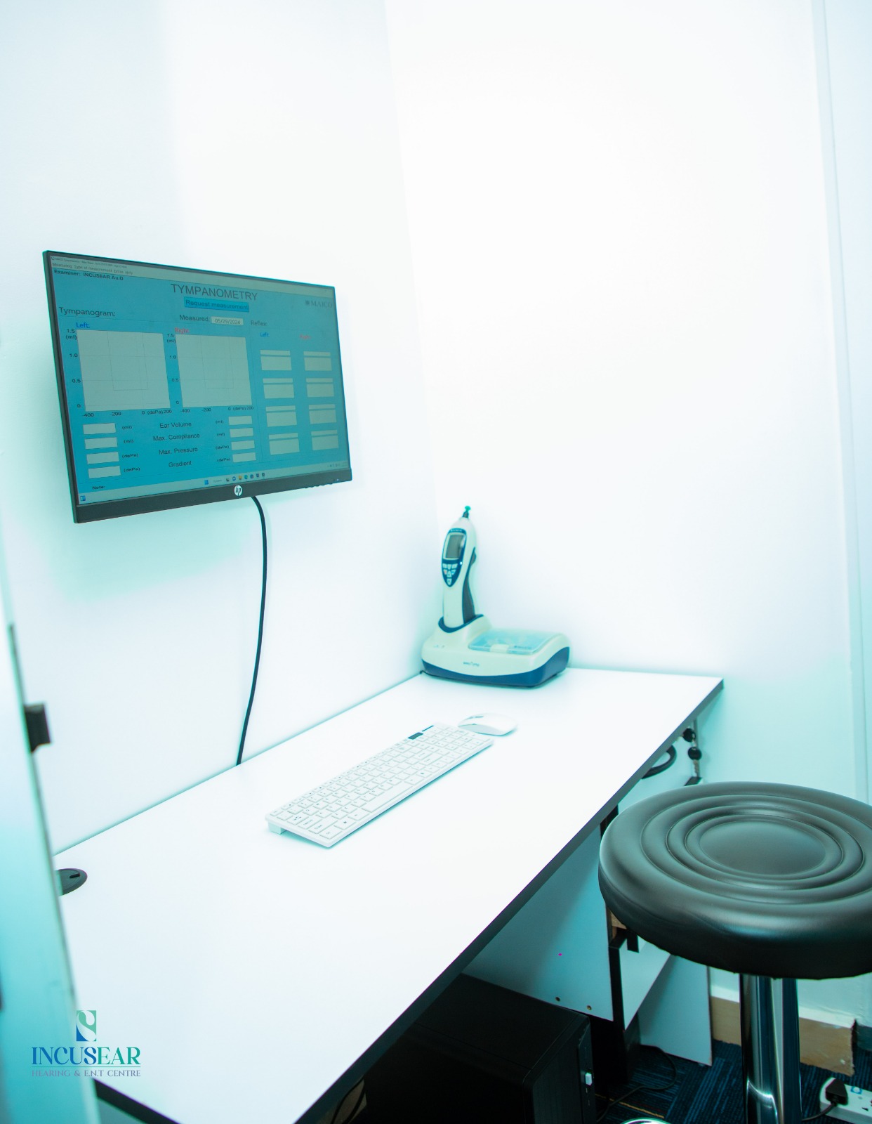 INCUSEAR diagnostic equipment for balance and vestibular assessment support